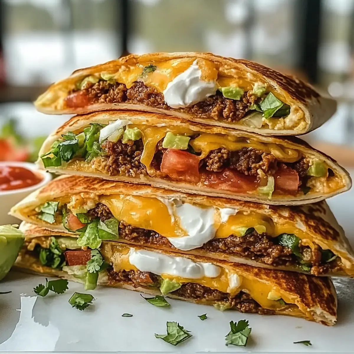 Homemade Crunch Wrap Supreme