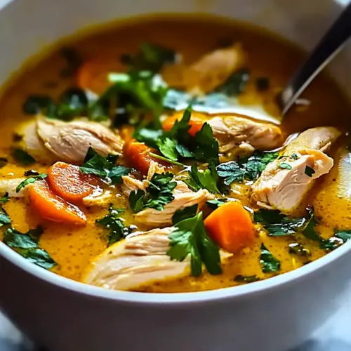 Anti Inflammatory Turmeric Chicken Soup