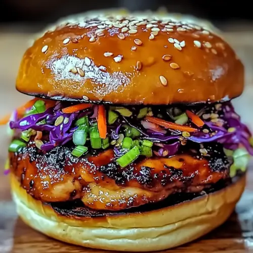 Korean BBQ Chicken Sandwich