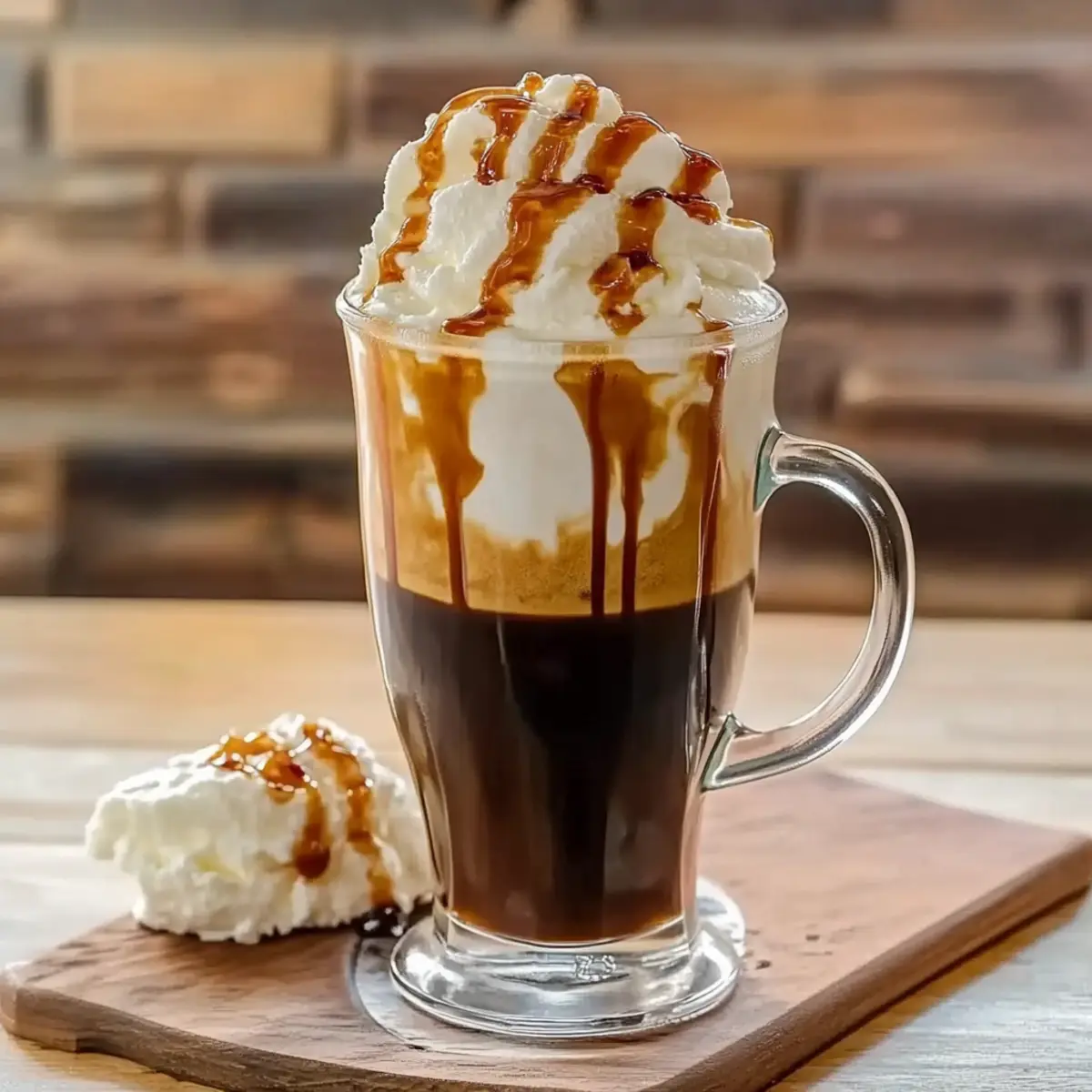 Iced Coffee with Ice Cream