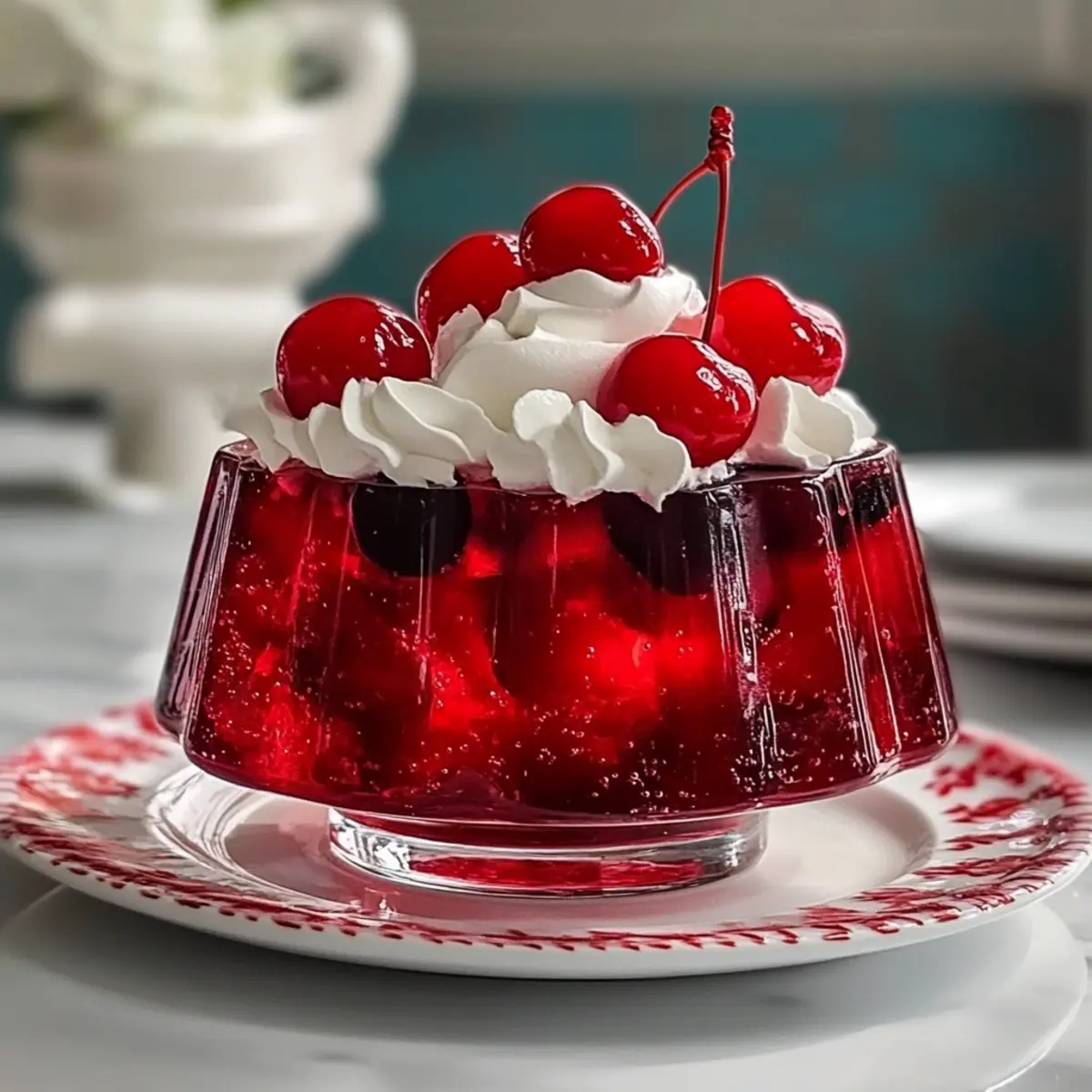 Cherry Coke Jello