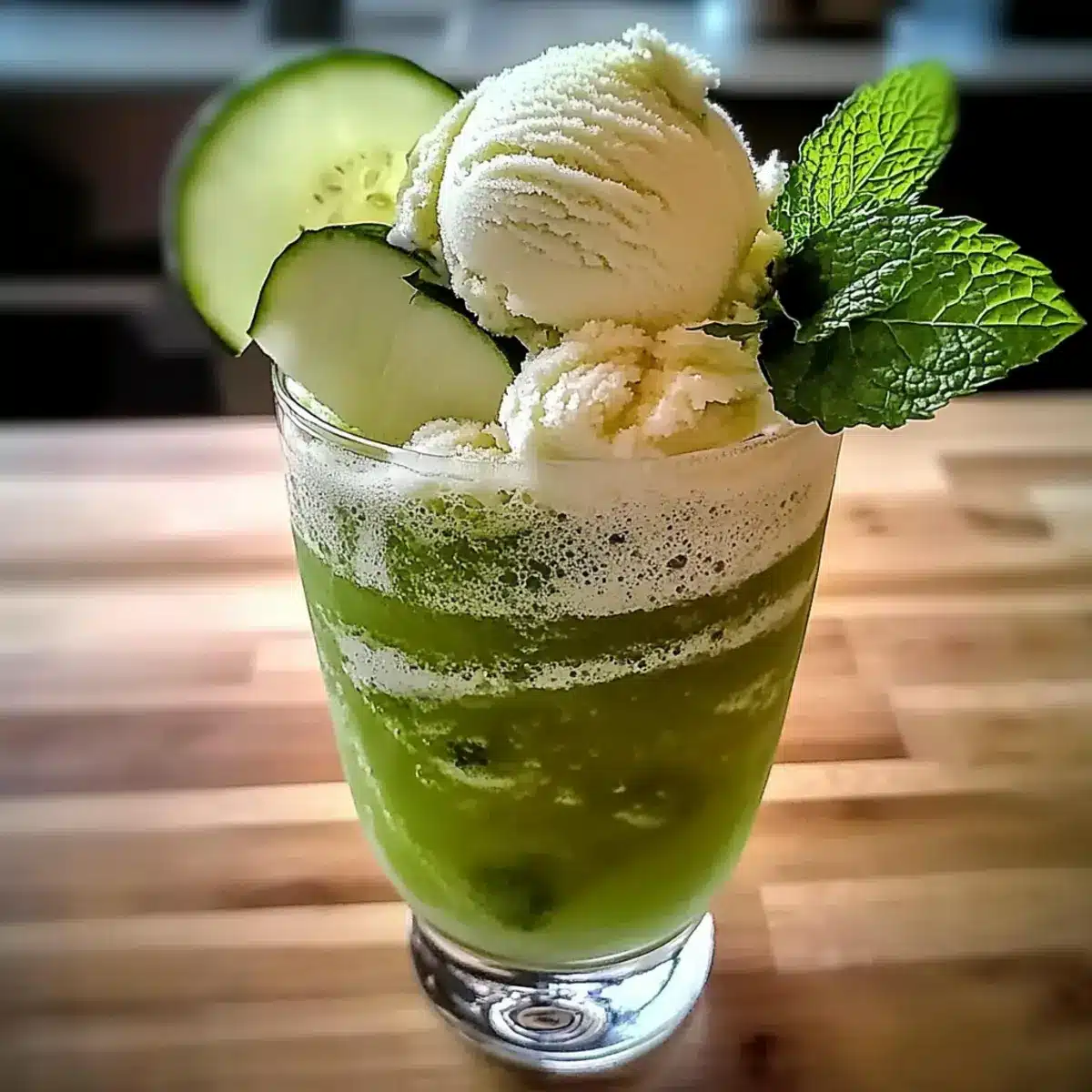 Melon Cream Soda Float