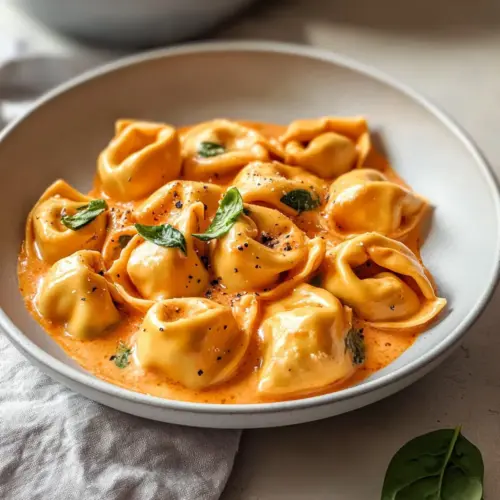 Creamy Tomato Tortellini