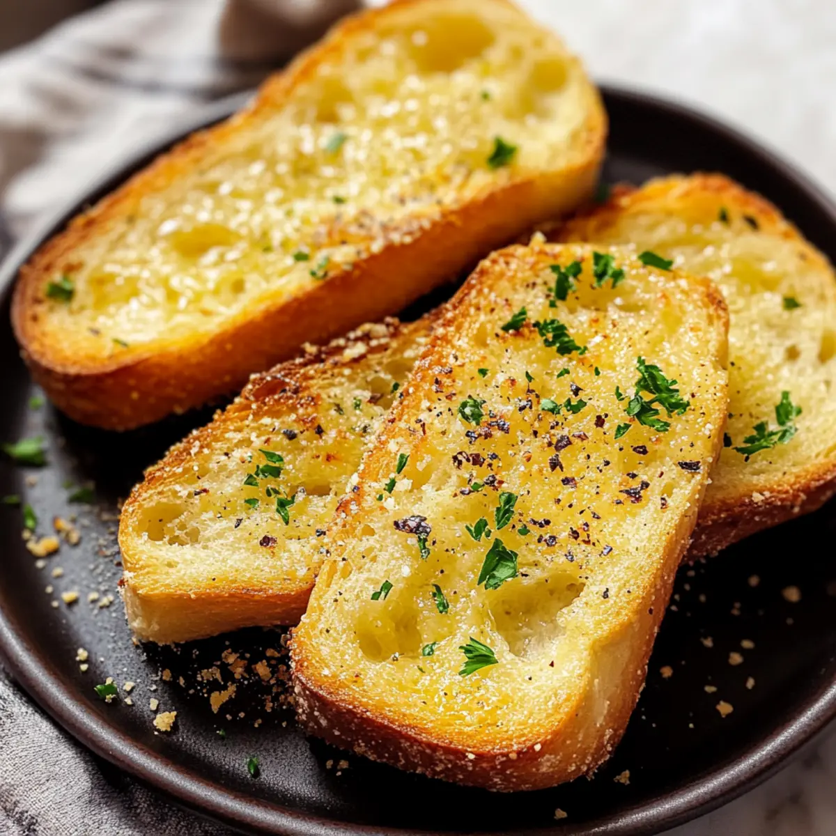 Garlic Bread with Garlic Powder