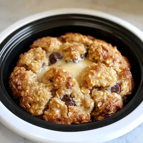 4-Ingredient Slow Cooker Croissant Pudding