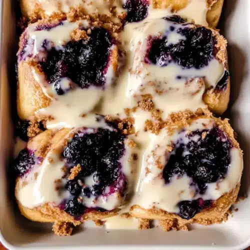 Blueberry Muffin Cinnamon Rolls