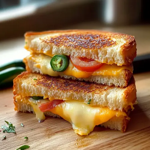 Spicy Grilled Cheese Sandwich