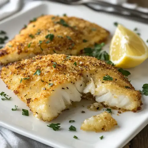 Parmesan Crusted Tilapia