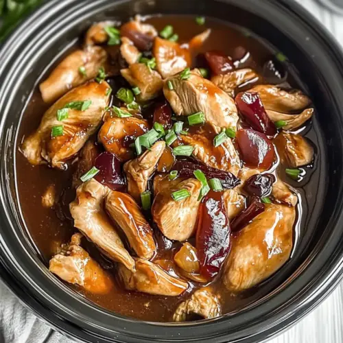 Crock Pot Bourbon Chicken