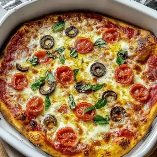 Low Carb Pizza Casserole