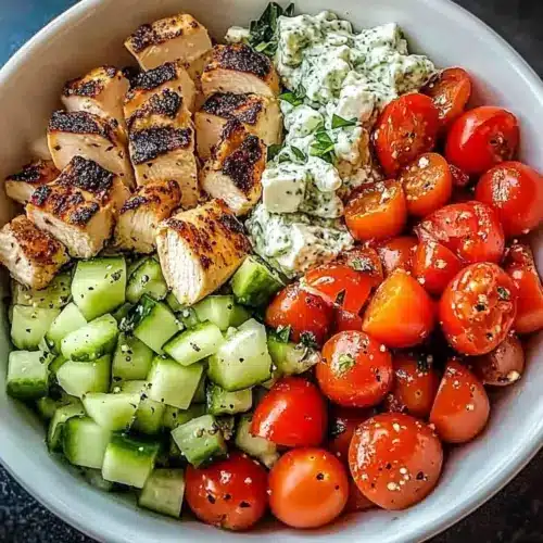 Greek Chicken Bowls
