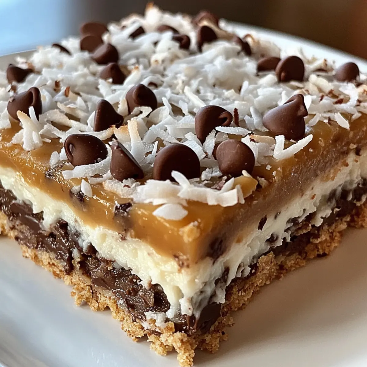 Coconut Magic Bars