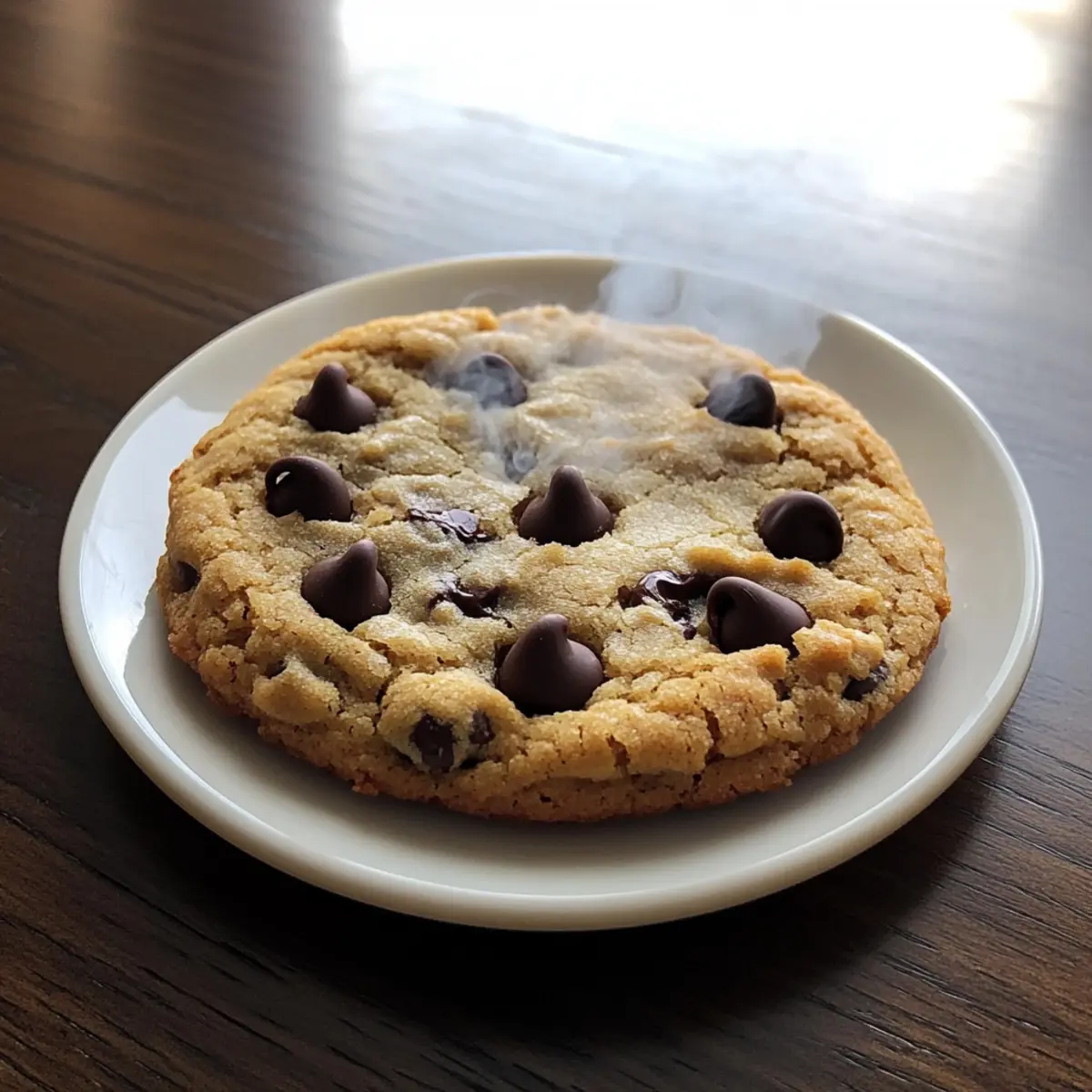 Crispy Single Serve Chocolate Chip Cookie