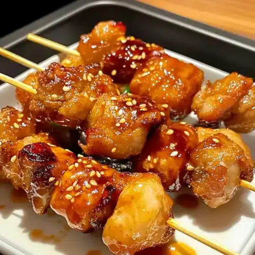 Bang Bang Chicken Skewers