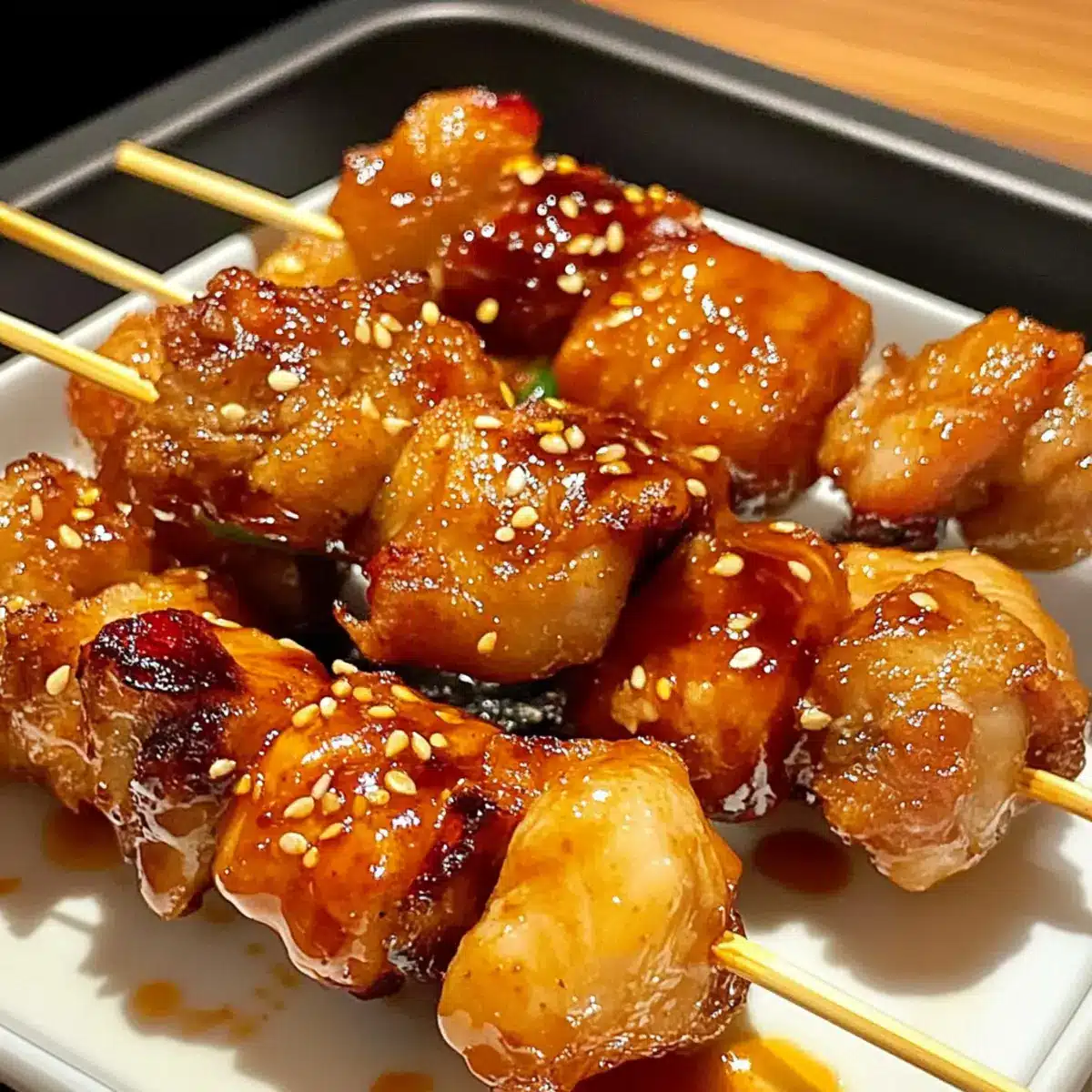 Bang Bang Chicken Skewers