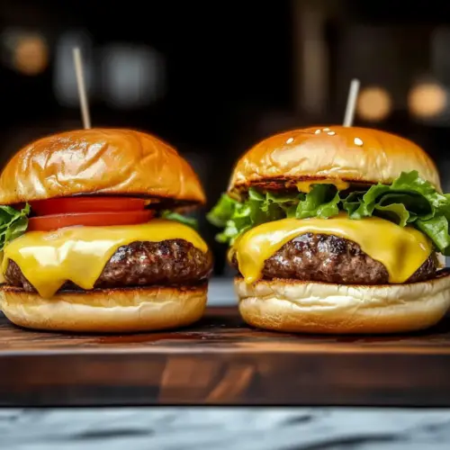 Garlic Butter Steakhouse Burger