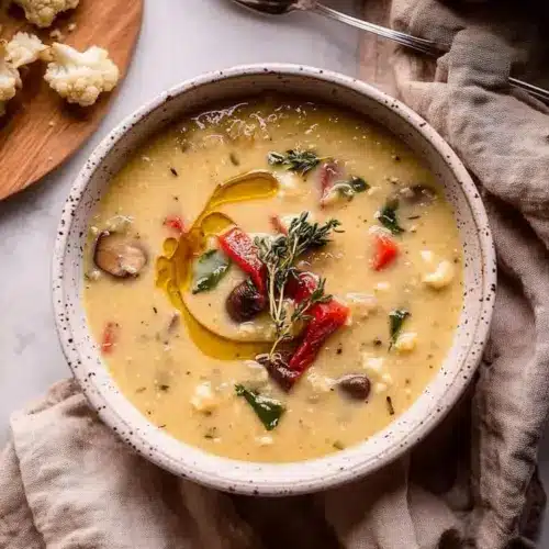 Dill Pickle Soup with Ham