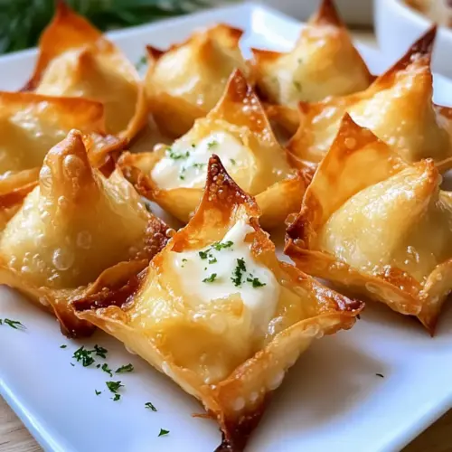Pineapple Cream Cheese Wontons