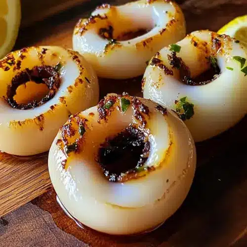 Grilled Squid with Ladolemono