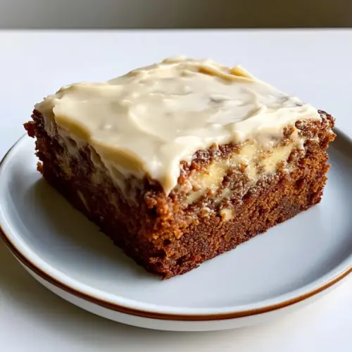 Banana Bread Brownies with Cream Cheese