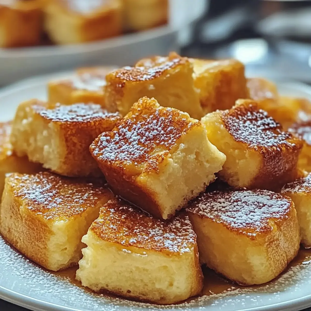 Hawaiian Roll French Toast Bake