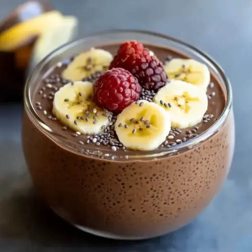 Nutty Chocolate Chia Pudding