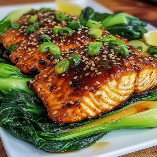 Sticky Asian Glazed Salmon